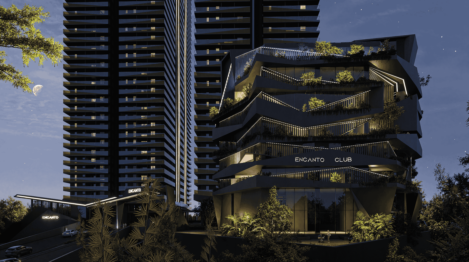 Lansum Encanto luxury apartments in Puppalguda